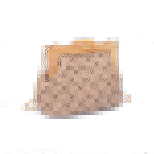 Matilda Woven Clutch - Natural