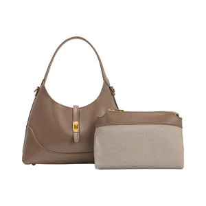 Melie Bianco - Caroline Shoulder Bag - Taupe