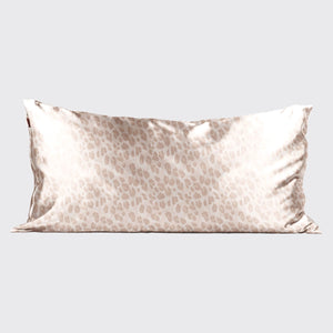 KITSCH - King Satin Pillowcase - Leopard