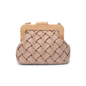 Matilda Woven Clutch - Natural