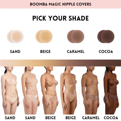 BOOMBA Magic Nipple Covers