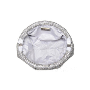 Mariah Evening Bag - Silver