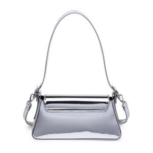 Donna Metallic Crossbody - Silver