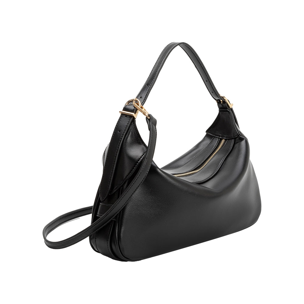 Melie Bianco - Nicolette Shoulder Bag - Black