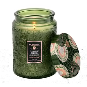 Voluspa Large Glass Jar Candle 18 oz (STORE PICK UP ONLY)