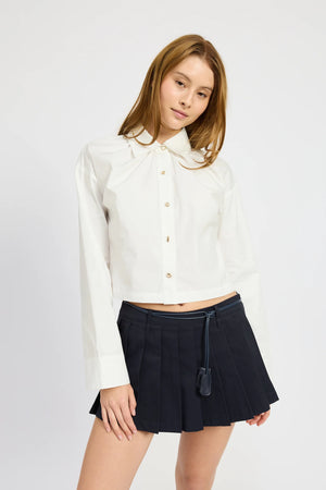 Eloise Poplin Top