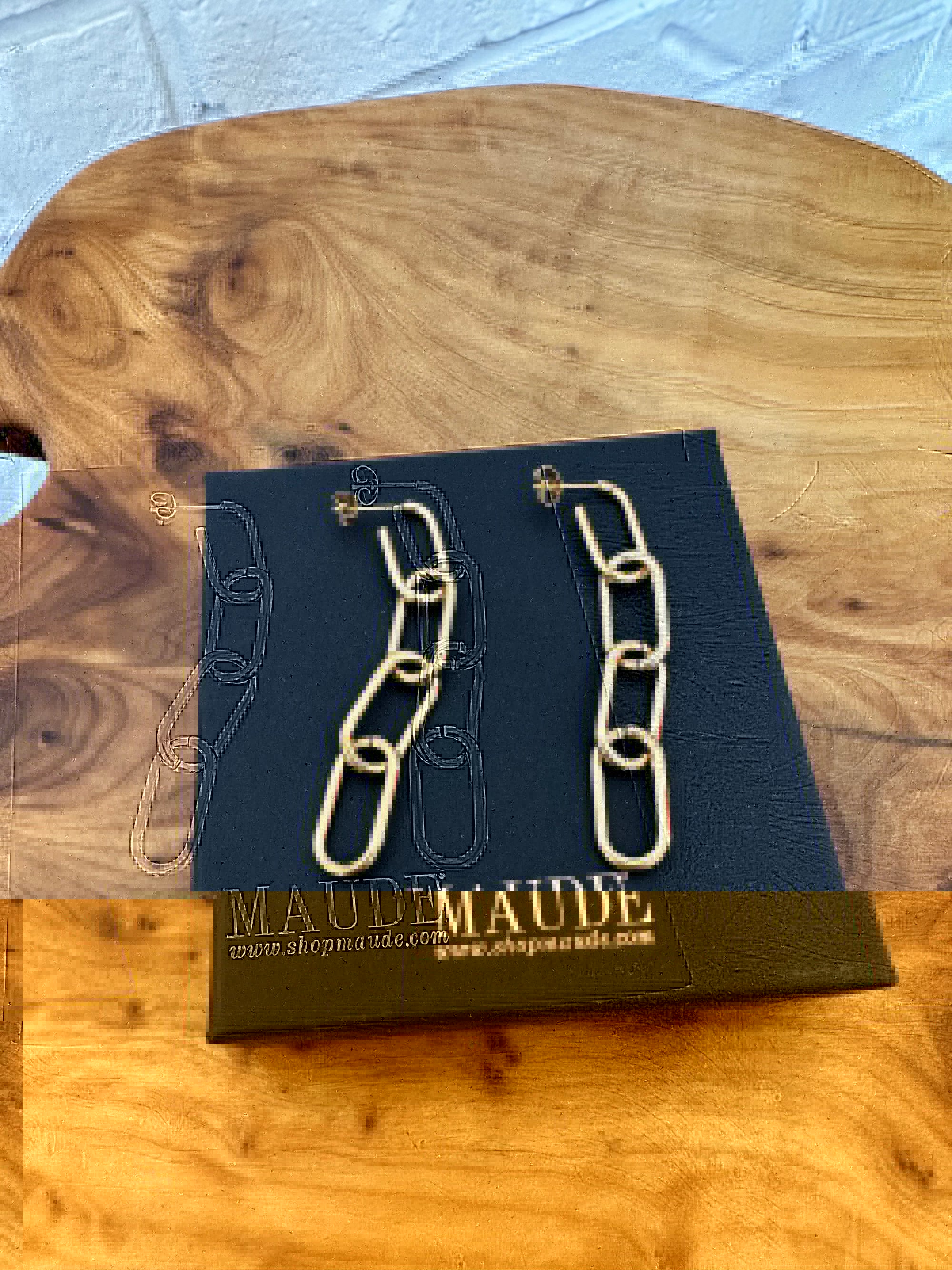 18K Zara Chain Link Earrings