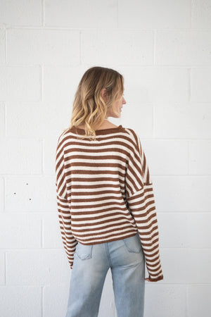 Piper Striped Cardigan