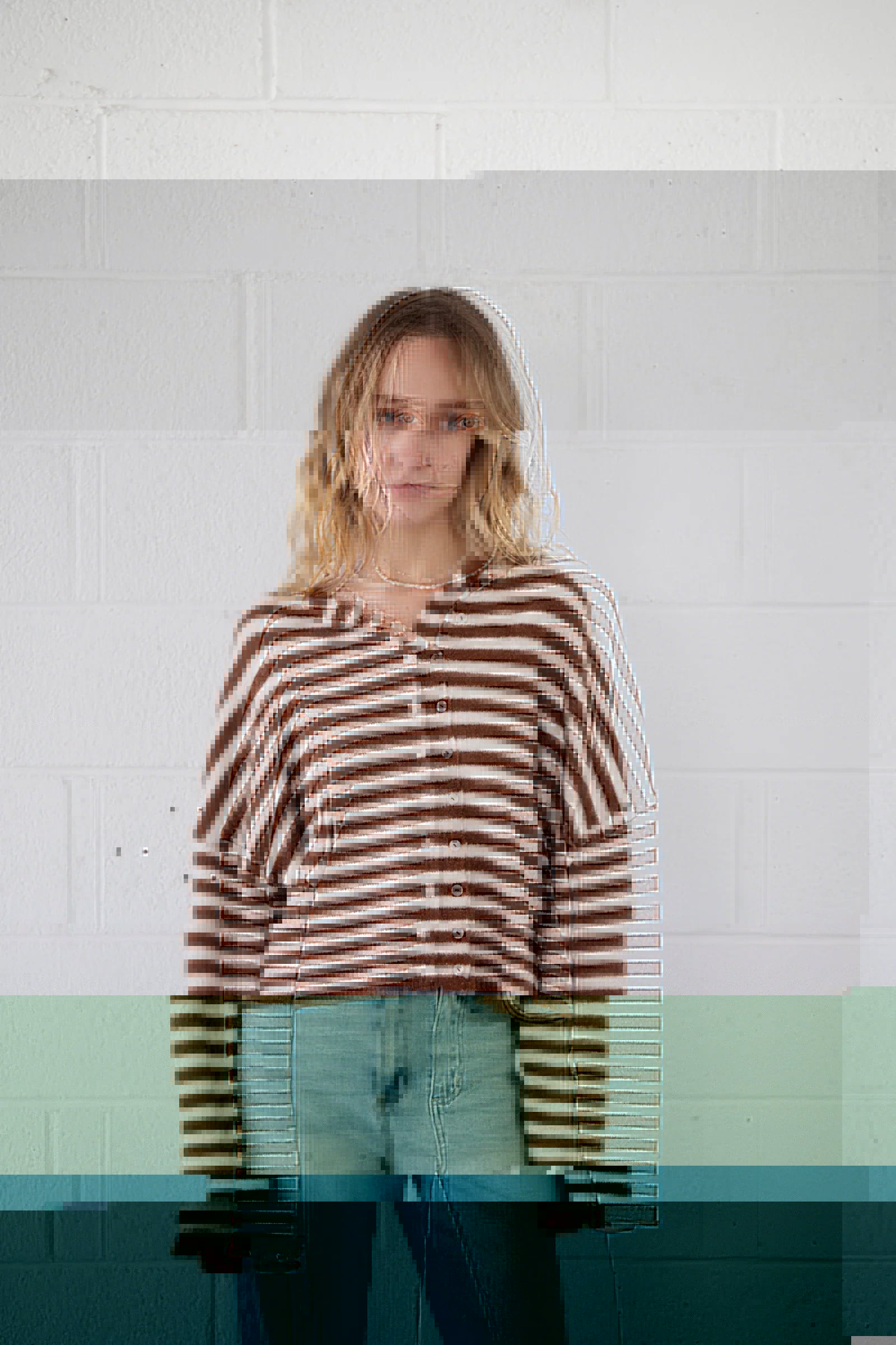 Piper Striped Cardigan