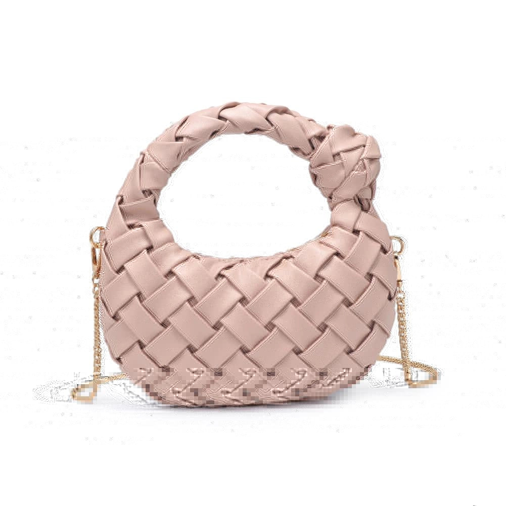 Nadia Woven Crossbody Bag - Natural