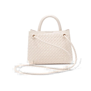 Blakely Woven Crossbody Bag - Ivory