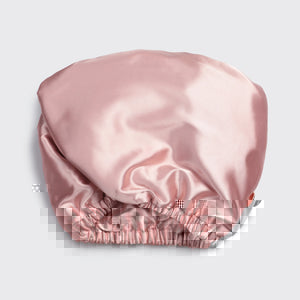 KITSCH Satin Wrapped Hair Towel - Microfiber - Blush