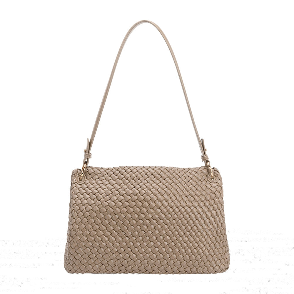 Melie Bianco - Natalia Shoulder Bag - Taupe