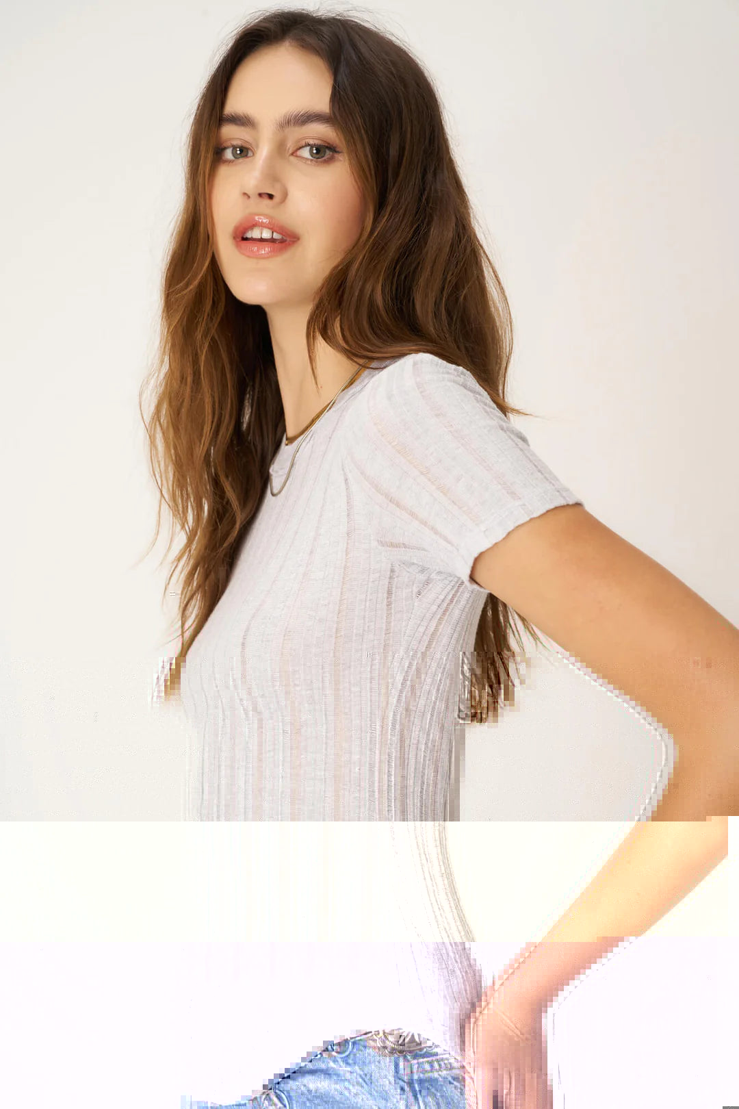 Everyday Textured Rib Tee