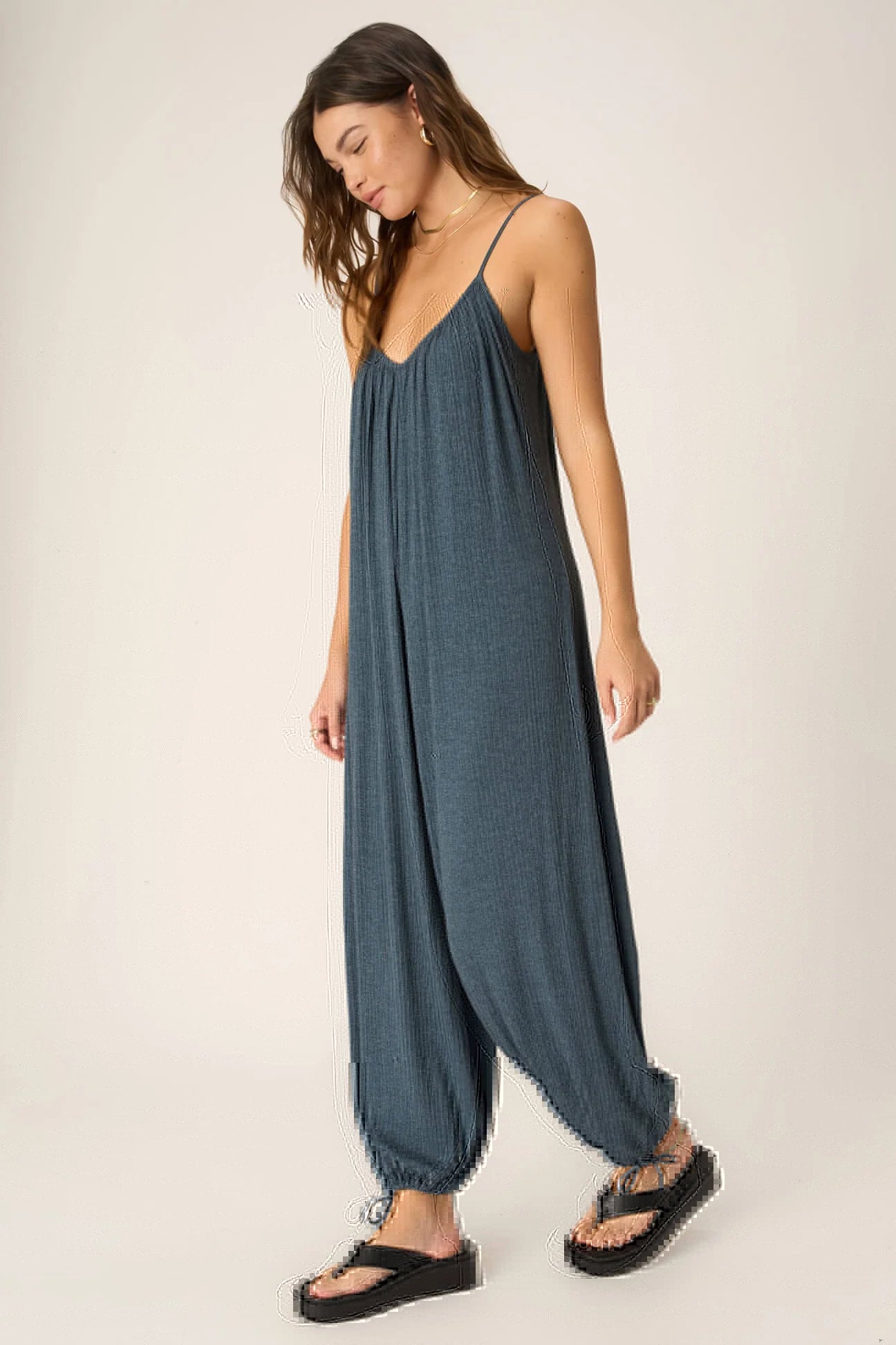 Let's Bounce Strappy Jumpsuit