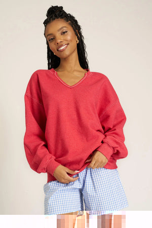 Scorpio Notch Neck Sweatshirt