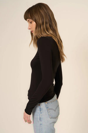 Vera Boat Neck Top