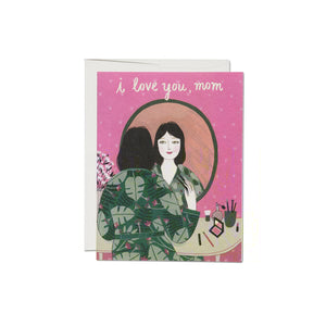 Mother's Powder Room Card