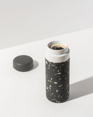 Porter Insulated Bottle - Charcoal Terrazzo - 16oz