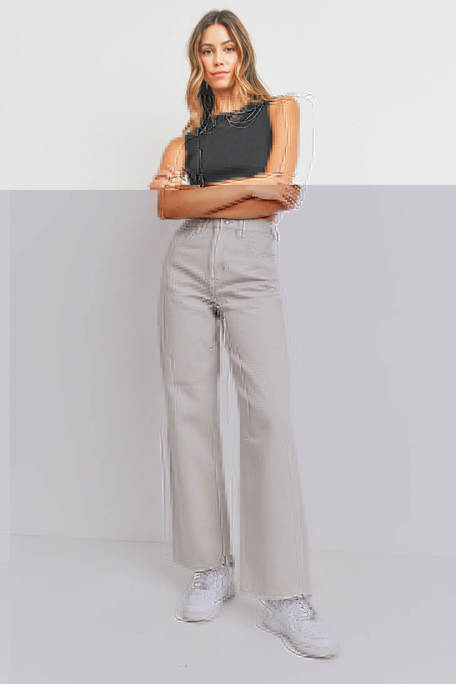 Retro Wide Straight Leg Jeans