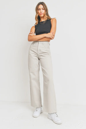 Retro Wide Straight Leg Jeans