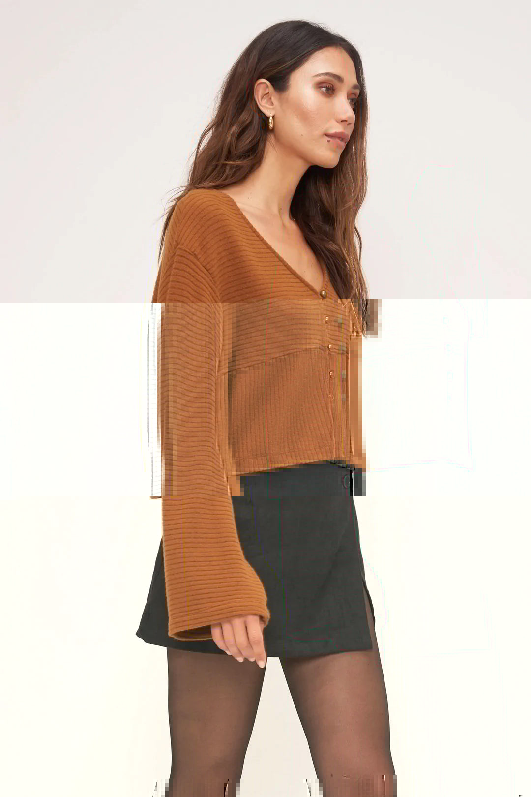 Harmony Brushed Rib Cardi